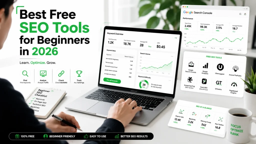 Best Free SEO Tools for Beginners in 2026